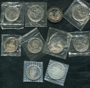 Набор из 10-ти памятных монет 1992