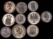 Набор из 27-ми сер  монет (Германия)