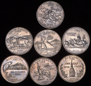Набор из 29-ти памятных монет (США)