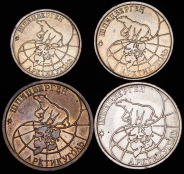 Набор из 4-х монет 1993 (Шпицберген)