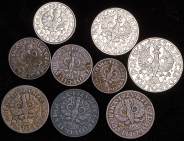 Набор из 9-ти монет (Польша)