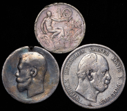 Набор из 9-ти сер  монет (страны Европы)