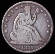 1/2 доллара 1875 (США)