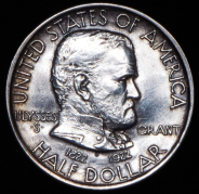 1/2 доллара 1922 "100 лет со дня рождения Улисса Гранта" (США)