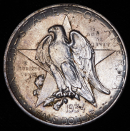 1/2 доллара 1934 "100 лет штату Техас" (США) Е