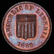 1 цент 1889 (Либерия)