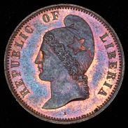 1 цент 1890 (Либерия)