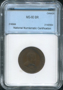 1 цент 1906 (Канада) (в слабе)