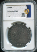 1 доллар 1799 (США) (в слабе)