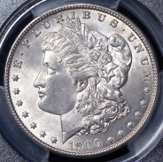 1 доллар 1900 (США) (в слабе)