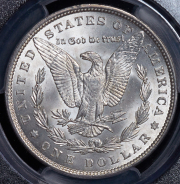 1 доллар 1900 (США) (в слабе) без букв