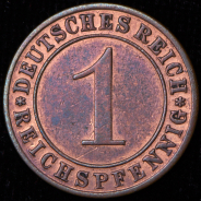 1 пфенниг 1931 (Германия) А