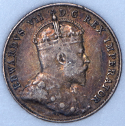 10 центов 1904 (Канада) (в слабе)