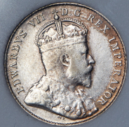10 центов 1906 (Канада) (в слабе)
