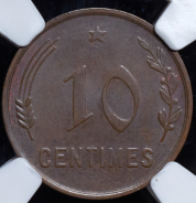10 сантимов 1930 (Люксембург) (в слабе)