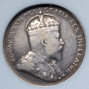 25 центов 1904 (Канада) (в слабе)