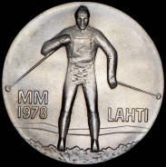 25 марок 1978 "Зимние игры в Лахти" (Финляндия)