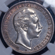 3 марки 1908 (Пруссия) (в слабе) А