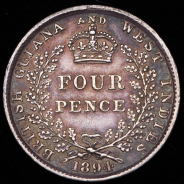 4 пенса 1894 (Великобритания)