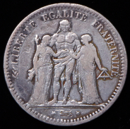 5 франков 1849 (Франция) А