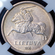 5 лит 1936 (Литва) (в слабе)