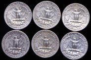 Набор из 11-ти монет 25 центов (США)