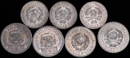 Набор из 12-ти сер  монет (РСФСР  СССР)