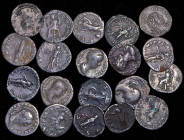 Набор из 20-ти античных монет
