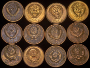 Набор из 42-х монет 5 копеек