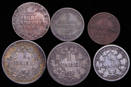 Набор из 6-ти монет (Германия)
