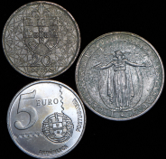 Набор из 7-ми сер  памятных монет (Португалия)