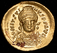 Солид  Юстин I  Византия