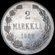 2 марки 1908 (Финляндия)