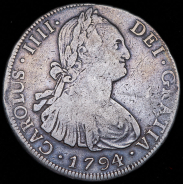 8 реалов 1794 (Боливия)