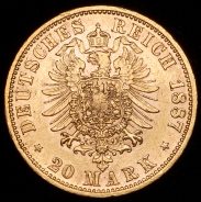 20 марок 1887 (Пруссия)