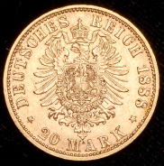 20 марок 1888 (Пруссия)