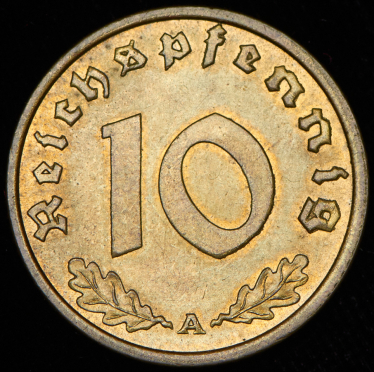 10 пфеннигов 1938 (Германия) А