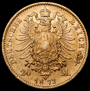 20 марок 1873 (Бавария)