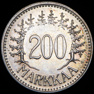 200 марок 1956 (Финляндия)