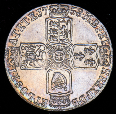 6 пенсов 1758 (Великобритания)