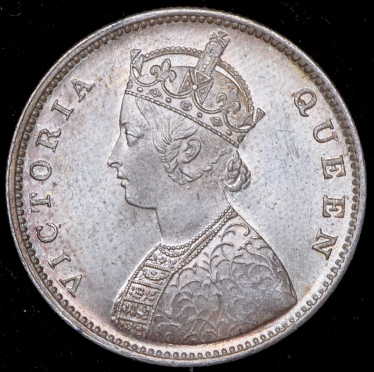 1/2 рупии 1862 (Индия)