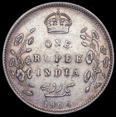 1 рупия 1904 (Индия)