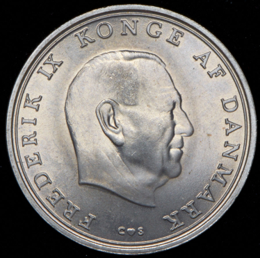 10 крон 1968 "Свадьба принцессы Бенедикты" (Дания)