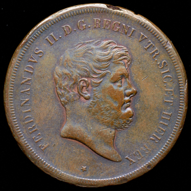 10 торнези 1852  (Королевство обеих Сицилий)