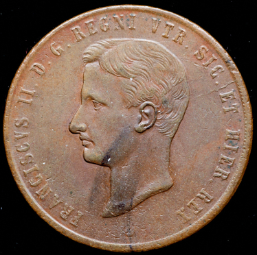 10 торнези 1859  (Королевство обеих Сицилий)