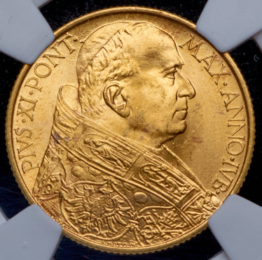 100 лир 1934 (Ватикан) (в слабе)