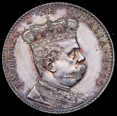 2 лиры 1890 (Итальянская Эритрея) R