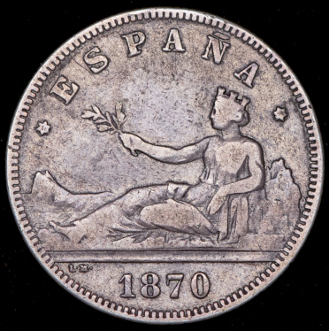 2 песеты 1870 (Испания)