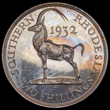 2 шиллинга 1932 (Южная Родезия)
