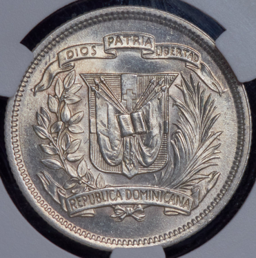 25 сентаво 1956 (Доминиканская республика) (в слабе)